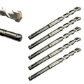 Direko 5-Piece 9/16inch x 8 Inch SDS Plus Rotary Hammer Drill Bits Carbide Tipped Concert Drill Bits for Concrete, Brick, Cement Walls, Stone, Hammer Drill Bits for Concrete