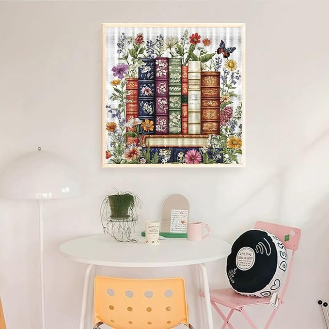 KYOQFVN Flower Stamped Cross Stitch Kits - Image 6