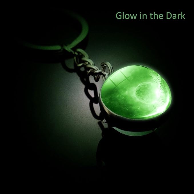 JWPavilion Solar System Planet keychain Accessories Pendant Glow In The Dark - Image 4