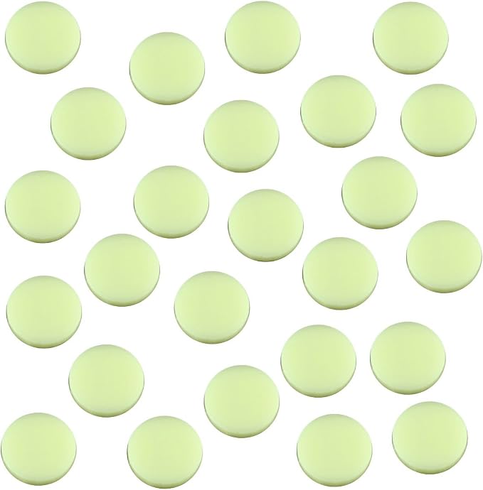 LITKO 18mm Game Tokens | Bingo, Board & Card Counters | Set of 25 | Ivory | 3mm by LITKO