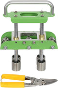 Roller Bender, 0-90°Bending Angle Metal Bending Tool, Steel Aluminum Copper Plate Metal Roller Bending Tool for Various Metal Roofing (Green)
