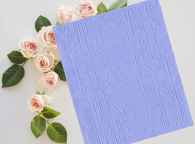 Threetols 3-D Textured Impressions Embossing Folder, Dot Background Embossing - Image 5
