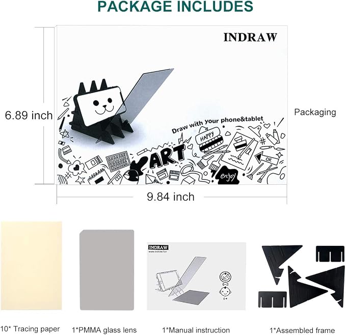 Optical Drawing Board Portable Image Drawing Board Tracing Drawing Projector - Image 8