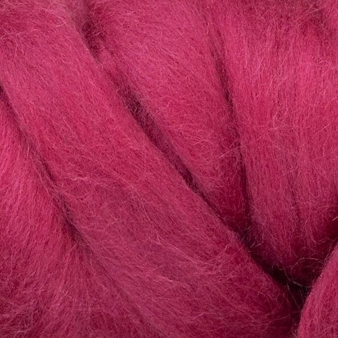 Colored Natural Wool roving, 8 OZ. Best Wool - Image 4