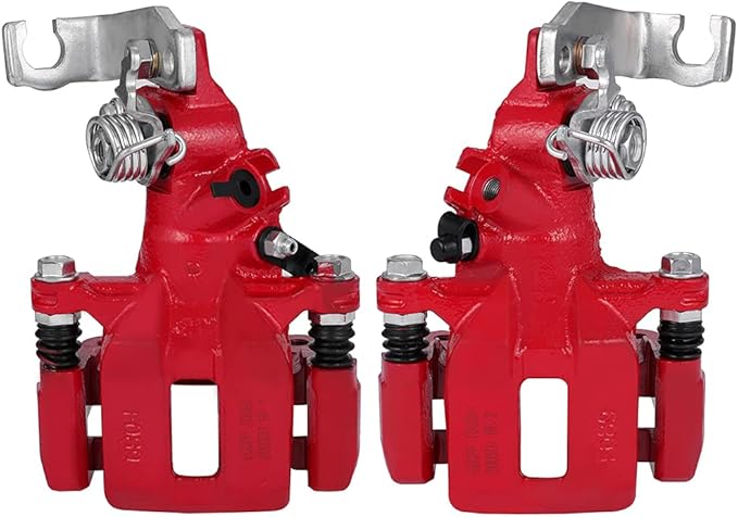 SCITOO Rear Left+Right Brake Calipers With Bracket 19-B2068 19-B2069 Compatible For Honda For Accord 1998-2007