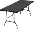 FDW Folding Table Half Portable Foldable Table by FDW