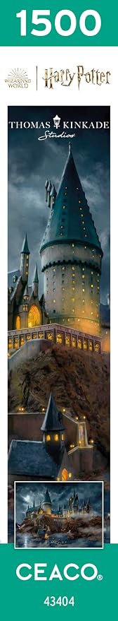 Ceaco - Thomas Kinkade - Harry Potter - Hogwart's Castle - 1500 Piece Jigsaw - Image 8