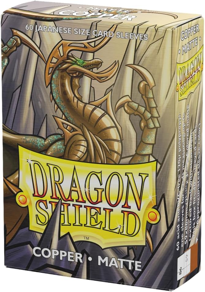 Dragon Shield | Japanese Size Card Matte Sleeves | 60 CT by DragonShield