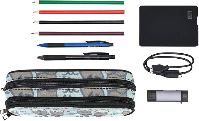 ANANGTEE Sea Otters Pencil Case Pouch - Image 3