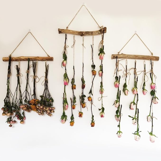 Qenk 2Pcs 15 Inch Natural Driftwood Decorative Branches Farmhouse Home Wall - Image 4