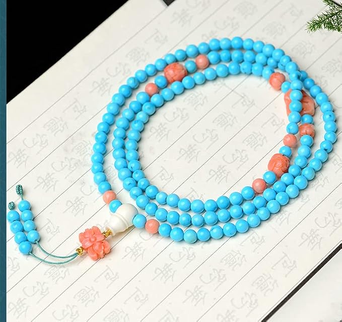 Zenkeeper 108 Pcs Blue Turquoise Beads - Image 6