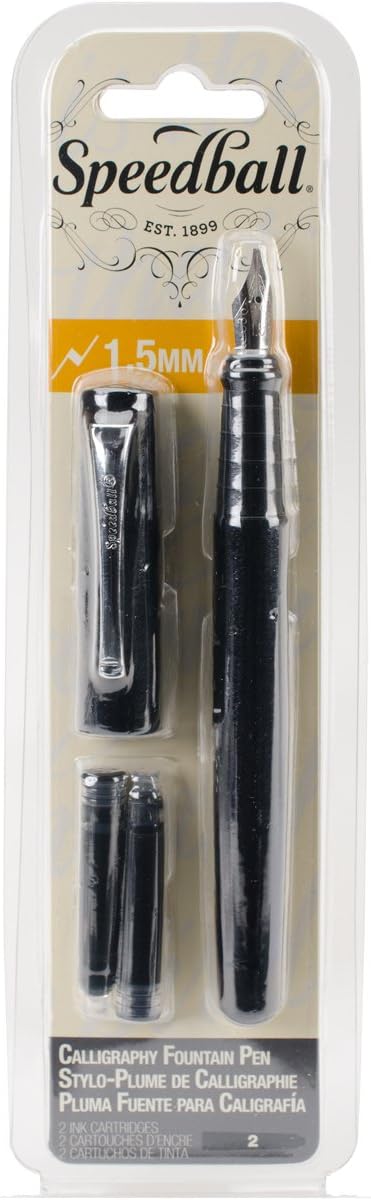 Speedball Art Products 002901 Calligraphy Fountain Pen 1.5mm by SpeedballArt