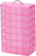 Sooyee 7 Layers Stackable Storage Container, 70 Adjustable Compartments by Sooyee