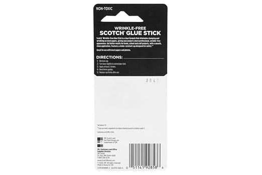 Scotch Wrinkle-Free Glue Sticks, 2 Pack, .27 oz Each - Image 3
