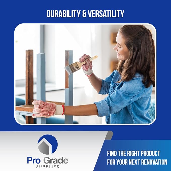 Pro Grade Paint Brushes, 3 Inch Angle Paint Brush, Walls & Trim, 12 Pack | Sash - Image 7