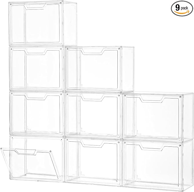 Freebat Stackable Storage Organizers, Collectibles & Figures by Freebat