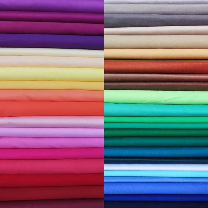8"x8" 50pcs Cotton Fabric Squares - Image 2
