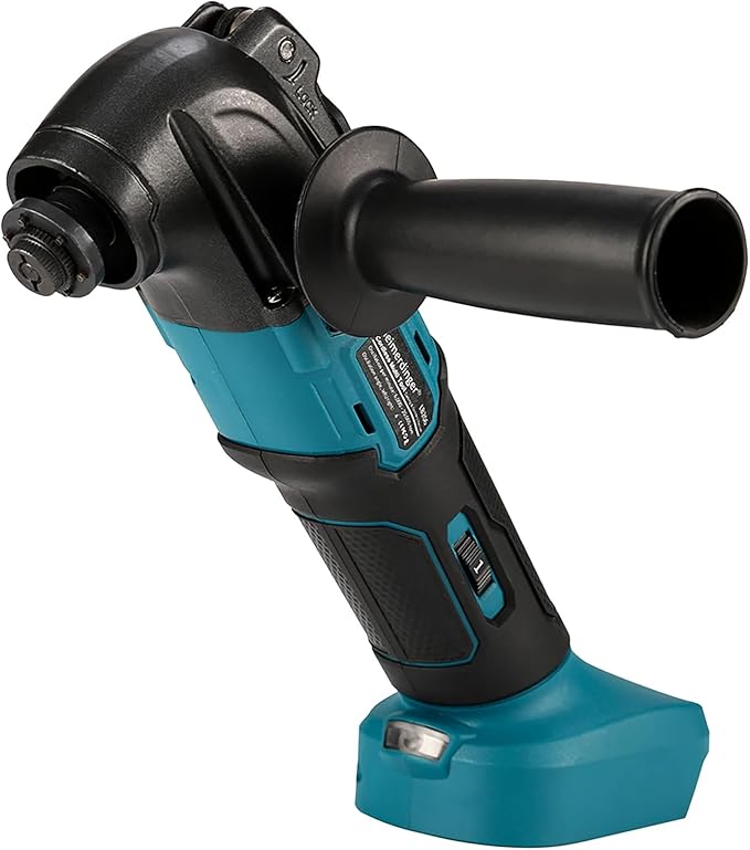 Cordless Oscillating Tool Compatible with Makita 18V Battery,Brushless-Motor Oscillating Multi-Tool with Auxiliary Handle for Scraping, Sanding,Cutting