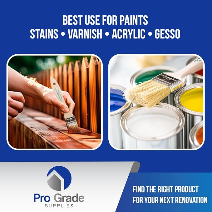 Pro Grade - Chip Paint Brushes - 96 Pack - 2 Inch - Chip Brushes - Versatile - Image 4
