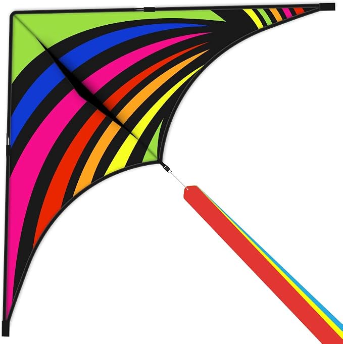 Mint's Colorful Life Delta Kite by MintsColorfulLife