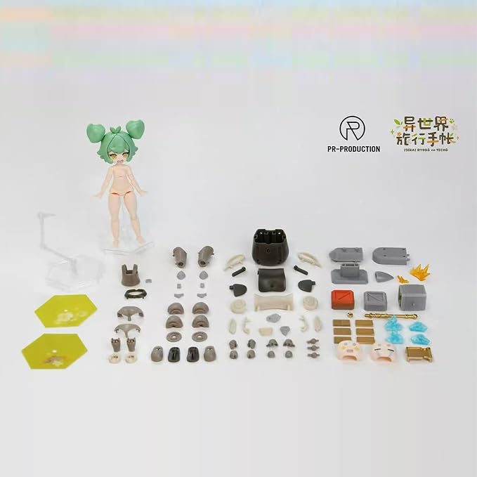 Model Kit - Isekai Ryoko No Techo Team Blacksmith Haley Smith - 5‘’, Classic - Image 7