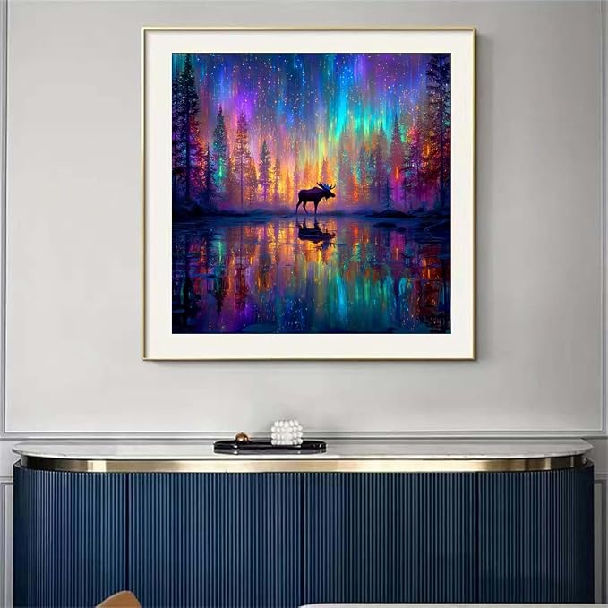 SHICERNHJ Sky Aurora Diamond Art Kits - Image 3