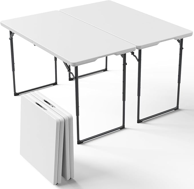 2 Pack Folding Table 4ft by FoldingFurniture