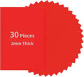 biguphate 30 Pack Red EVA Foam Sheets, 11.8 x 7.87 Inch, 2mm Thick Foam Paper by Biguphate