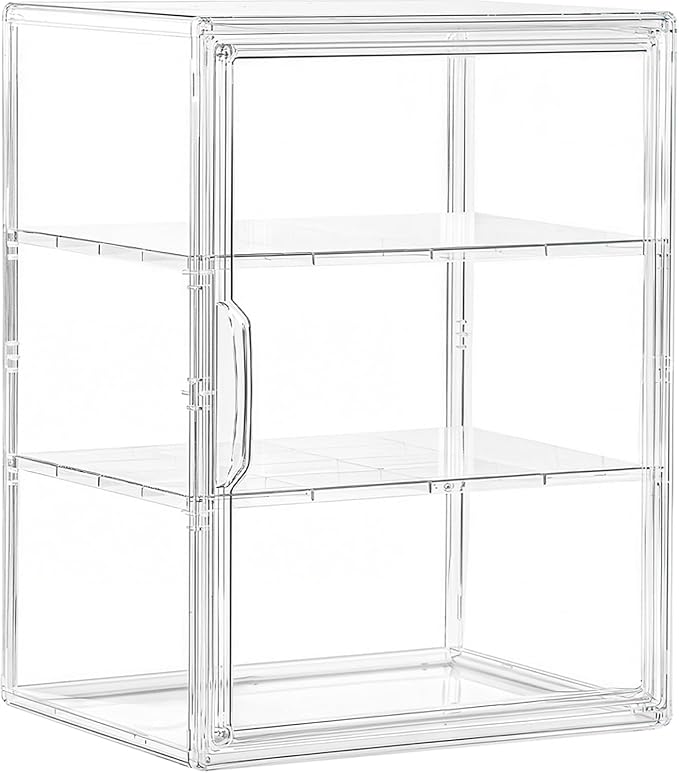 Attelite Acrylic Display Case for Collectibles Adjustable 3-Tiers，1Pack | 3 by Attelite