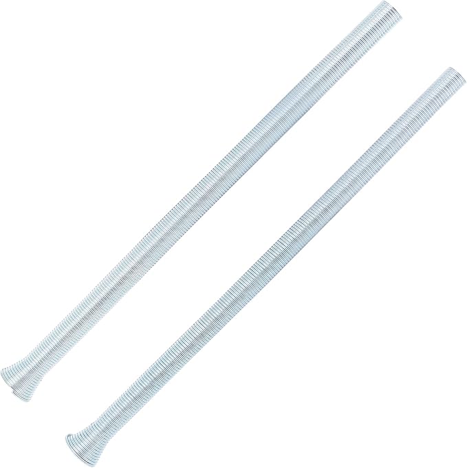 Spring Tubing Benders 1/4 Inch for Copper, Aluminum and Thin Wall Steel Tubing, Pack of 2