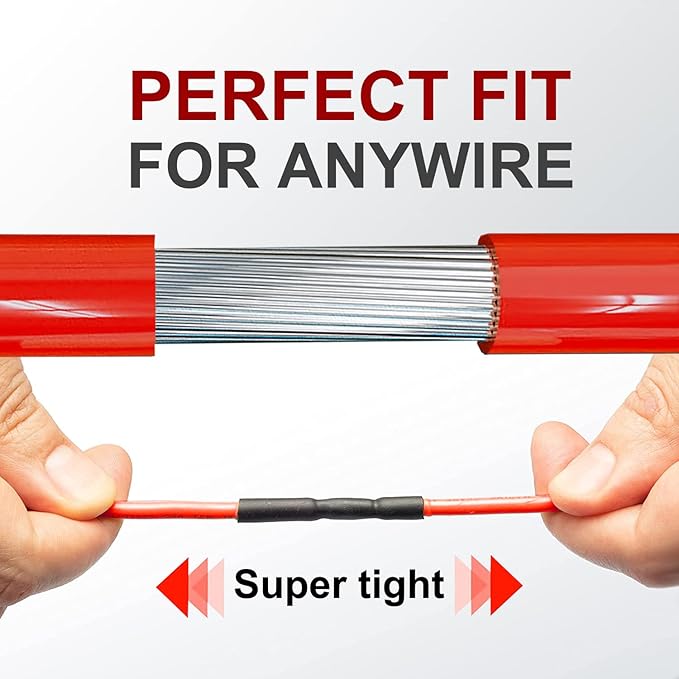 Chanzon 2:1 Ratio 1/2" (12mm) Heat Shrink Tubing 3.3Ft Roll (1M Total Length) Clear/Transparent Polyolefin Sleeving Wrap Shrinking 2 to 1 1pcs