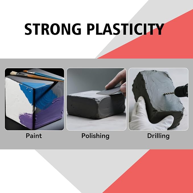 Epoxy Sculpt Clay, Self-Hardening Model Magic Sculpt Epoxy Clay, A&B 2 Part - Image 7