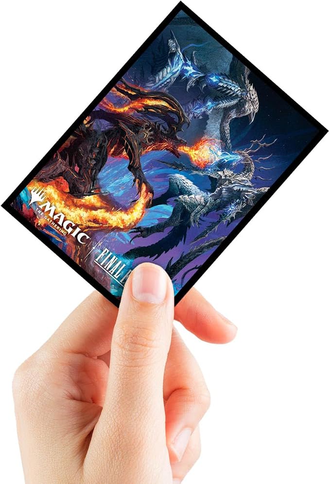 Ultra PRO - Final Fantasy x Universes Beyond Bahamut and Ifrit 100ct Deck - Image 3