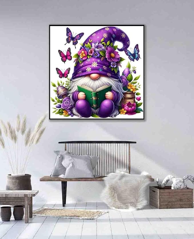 Gnome Stamped Cross Stitch Kits - Image 3