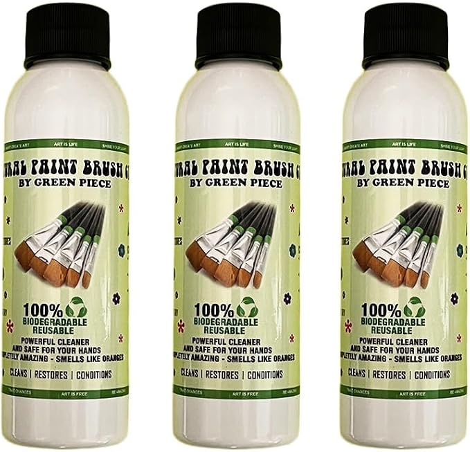 Green Piece® Paint Brush Cleaner Made in USA by GreenPiece