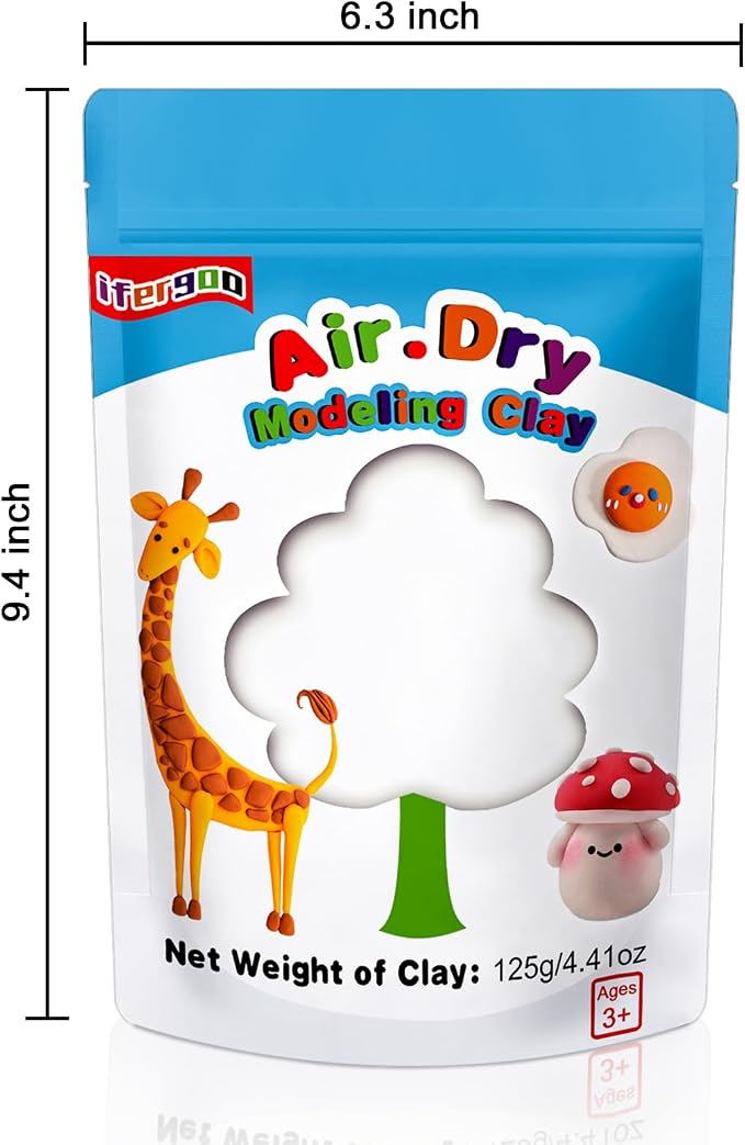 ifergoo Foam Modeling Clay, Super Light Magic Clay - Image 7