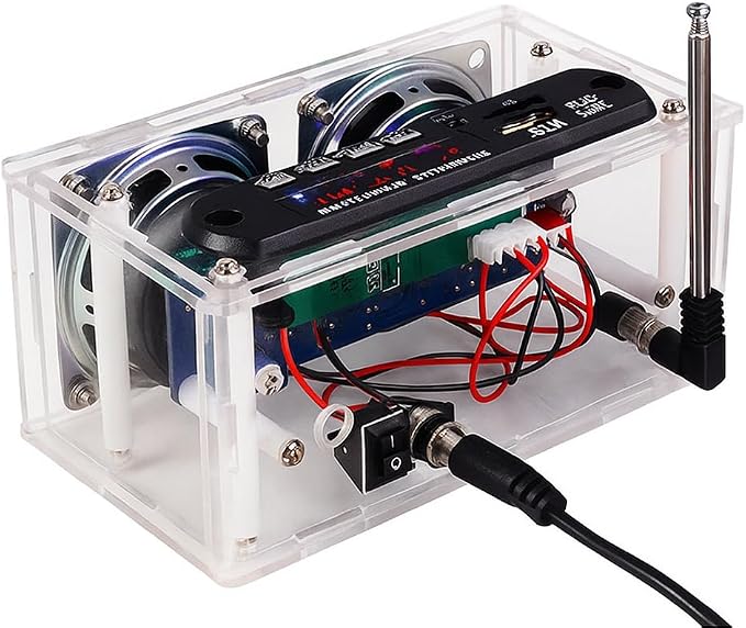DIY Stereo Speaker Soldering Practice kit- BT, USB Player &FM Receiver- - Image 8