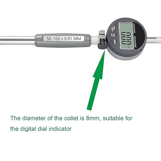 HDLNKAK Digital Dial Indicator Bore Gauges (2"-6"/0.0005"), Engine Cylinder Measurement with Carbide anvils