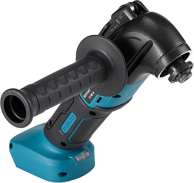 Cordless Oscillating Tool Compatible with Makita 18V Battery,Brushless-Motor Oscillating Multi-Tool with Auxiliary Handle for Scraping, Sanding,Cutting