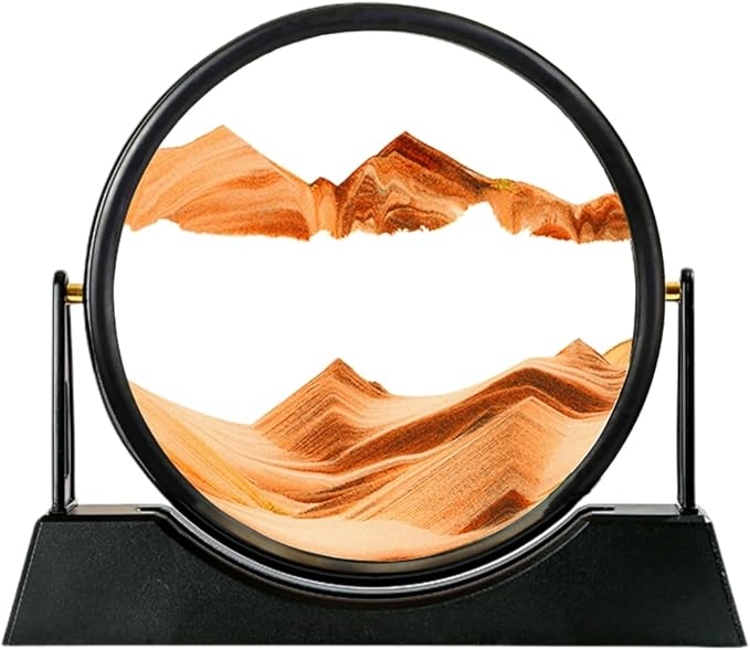 FHFTHYH Moving Sand Art Picture Liquid Motion, 3D Quicksand Décor, Deep Sea by Unknown