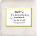 RRKTP Cotton Batting for Quilting，200 g/m² Lightweight Quilt Batting King by home