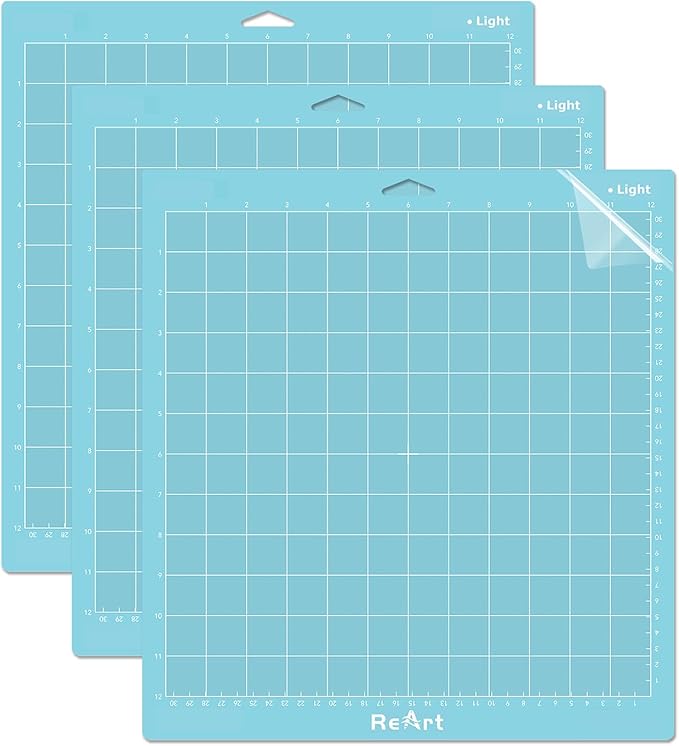 ReArt Light Grip Cutting Mat 12x12 inch 3 Pack by ReArt