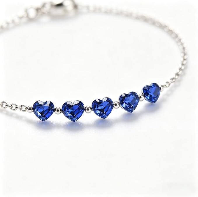 AierCrystal Royal Blue Deep Blue Sapphire Color Cubic Zirconia Loose Beads - Image 5