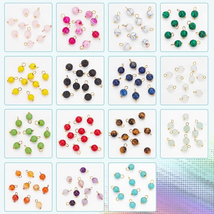PH PandaHall Natural Gemstone Pendants & Charms - Image 4