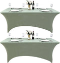 118 2-Pack 4ft Spandex Table Covers by Unknown