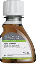 Winsor & Newton Sansodor Drying Linseed Oil, 75ml Bottle by WinsorNewton