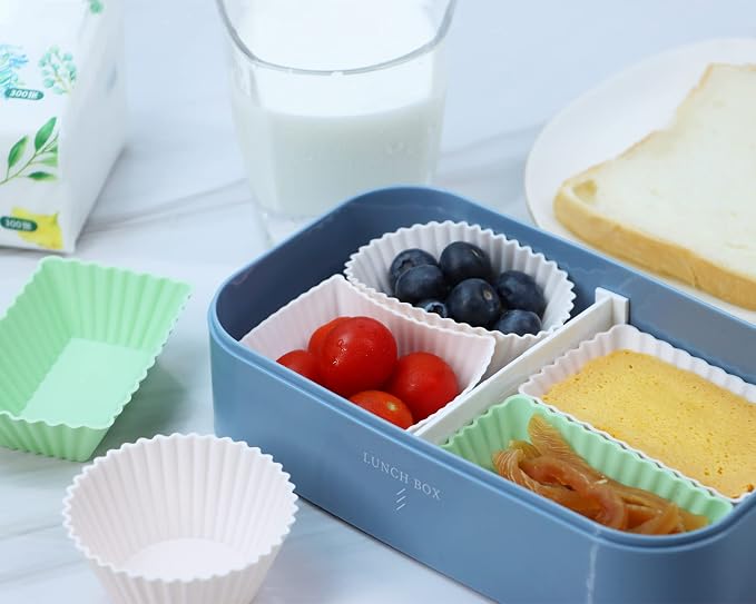 24Pack Silicone Muffin Cups, Reusable Cupcake Liners Molds - Image 7