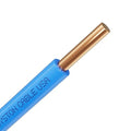 14 AWG Tracer Wire 600V 100% Solid Copper Conductor Direct Burial Underground, Blue Tracer Wire for Locating Underground Pipes and Lines Water Sewer Pipe Fiber Optic Gas Electrical Wire, 50 FT