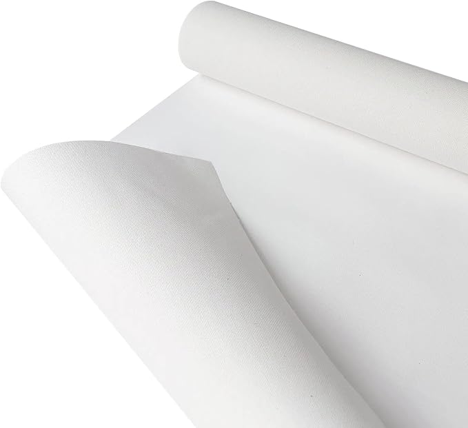 35.43in ×19.69ft Double Primed Cotton Canvas, Large Canvas Roll by oyhqes