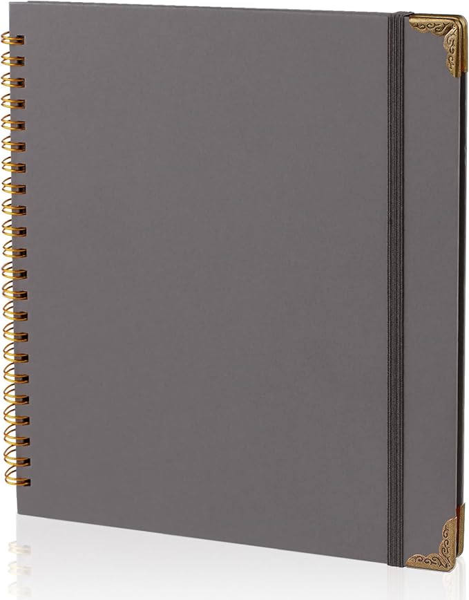 Joyberg Scrapbook 80 Pages, Scrapbooking Supplies 8 x 8 In, Scrapbook Album by Joyberg